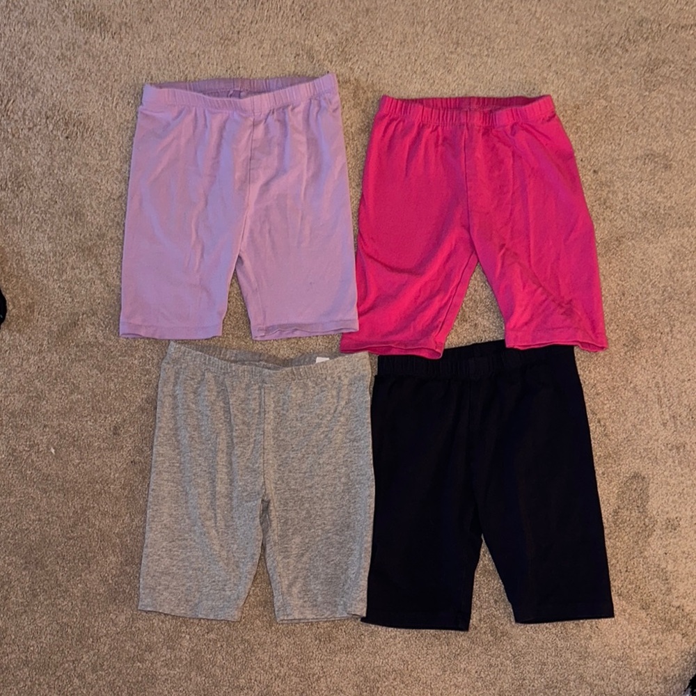 The Children's Place Pink and Black Stylish Shorts